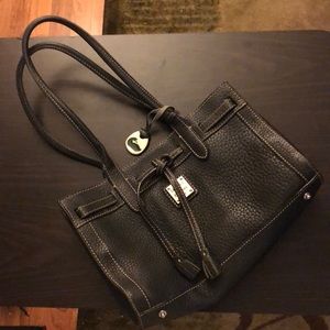 Dooney & Bourke Mini Satch Black Pebble